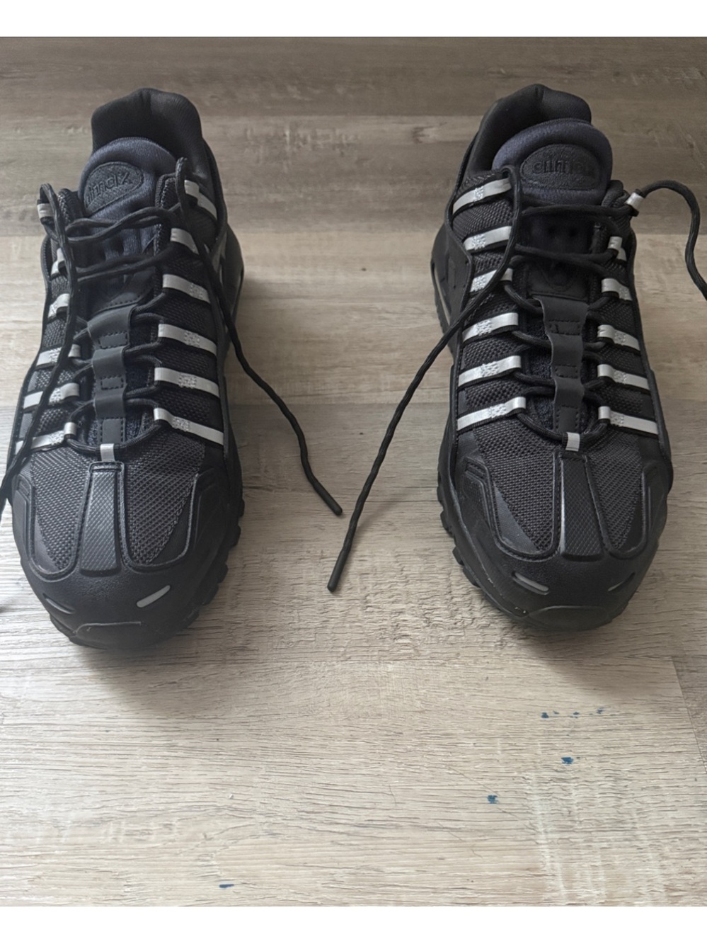 NIKE AIR 95 NDSTRKT RUNNING SHOES “Black Reflective“ and Gray Athletic Sneakers